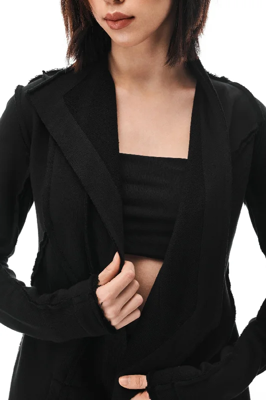 Belted Asymmetric Cardigan