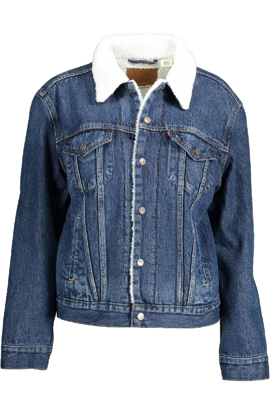 Levi's Chic Denim Fur-Lined Jacket