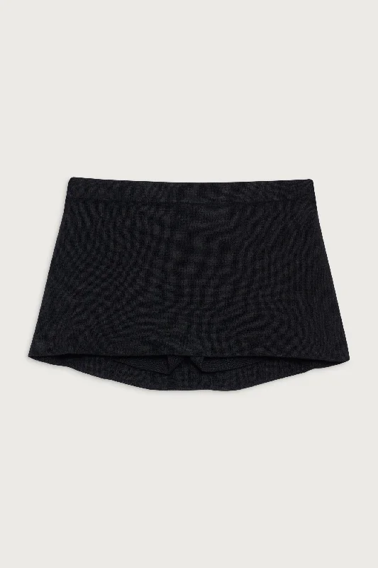 marialla-knit-mini-skort-black