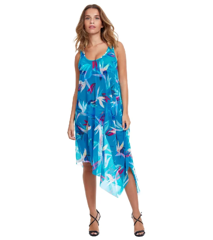 Profile by Gottex Woman's Paradise Dress Multi/Turquoise