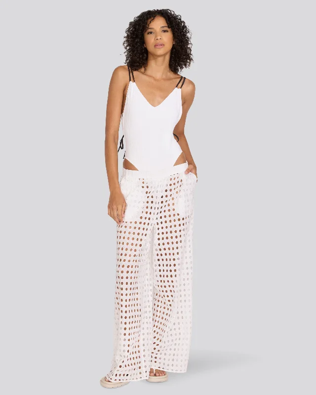 The Eyelet Delaney Pant