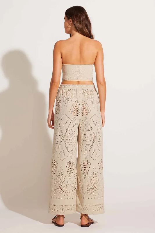 Farrah Pant - Natural Calico Crochet