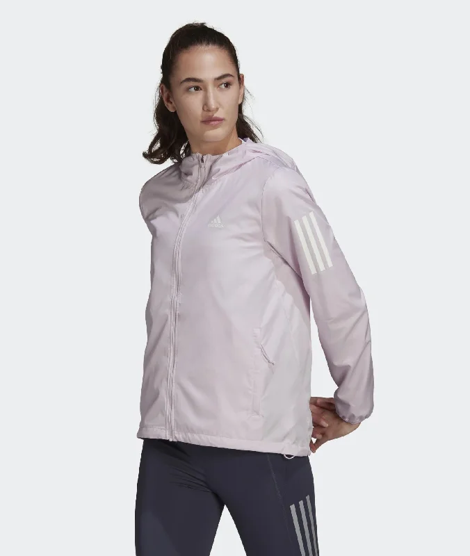 Own the Run Hooded Running Windbreaker HB9370