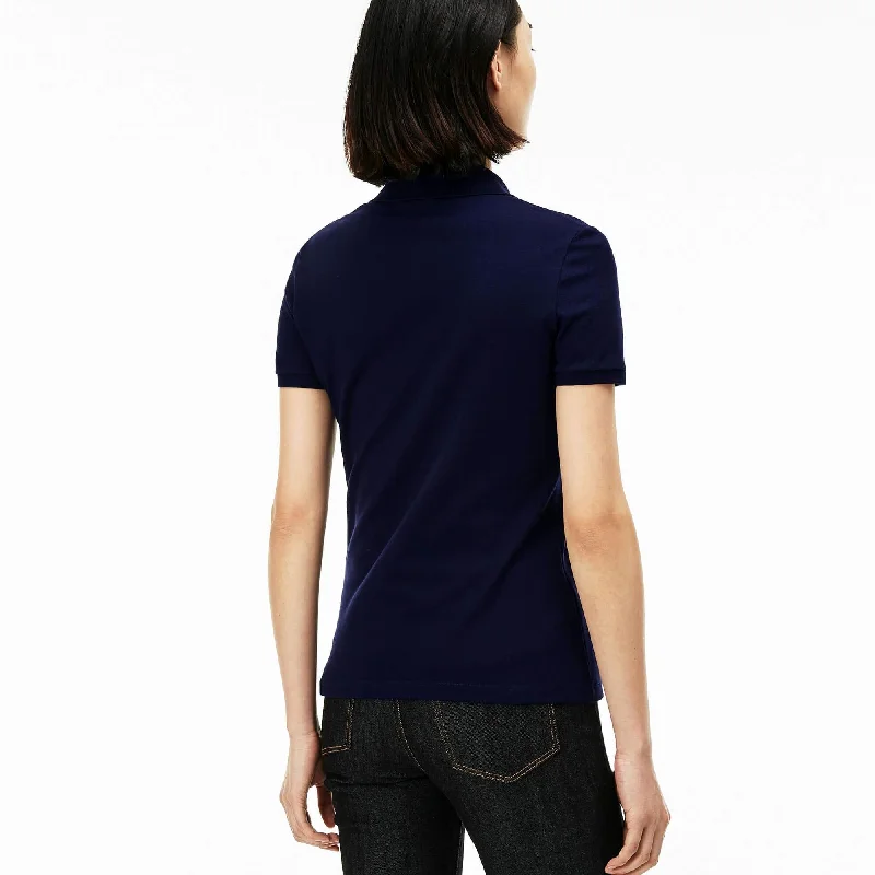 Lacoste Women's Slim Fit Stretch Mini Cotton Piqué Polo PF7845-166