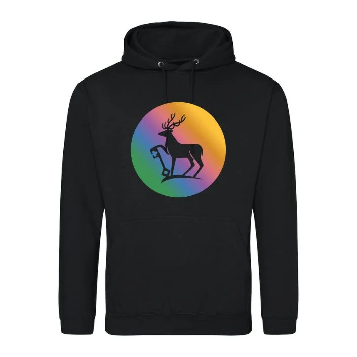 Surrey Pride Hoodie Black