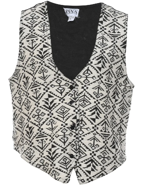 Beaded Waistcoat - M