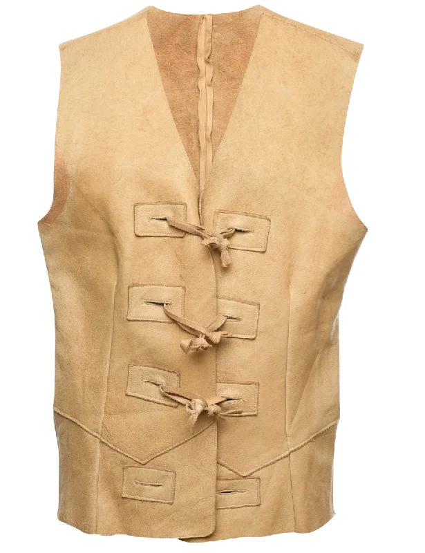 Light Brown Waistcoat - L