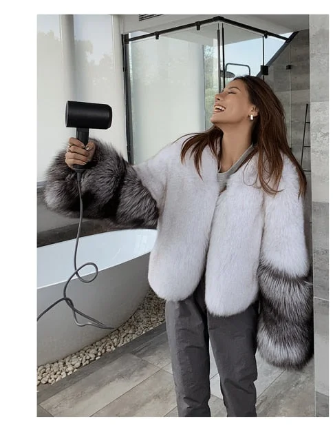 White / 6XL Fur Bust 120cm