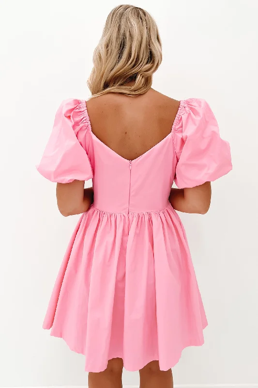 Emily Mini Dress Pink