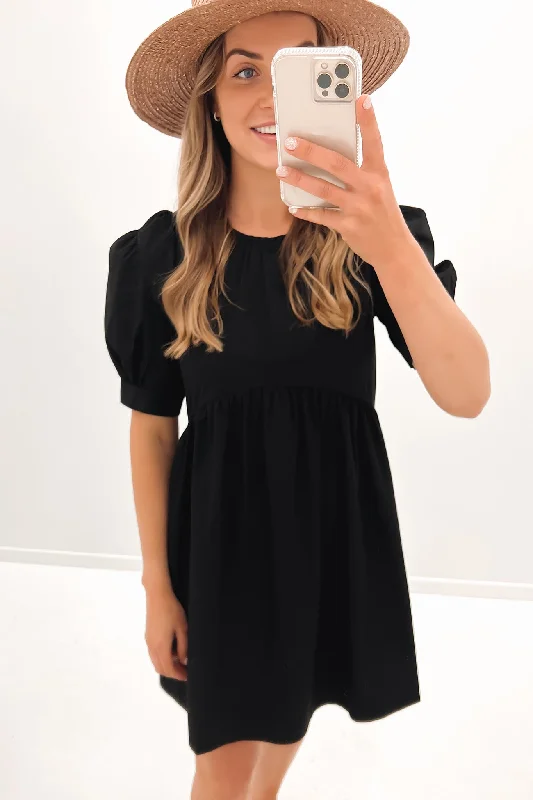 Gracie Mini Dress Black