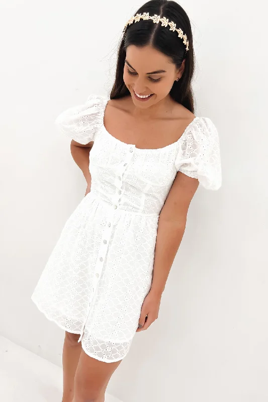 Marnie Mini Dress White