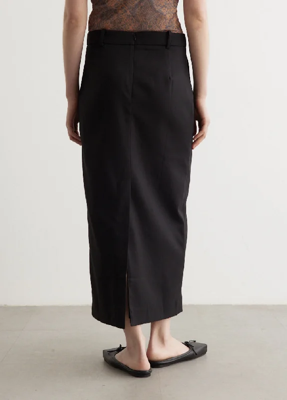 Pillar Long Tailored Skirt