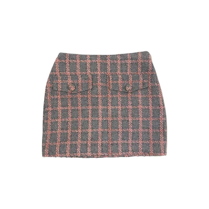 Women's Say It's So Skirt In Grey/pink