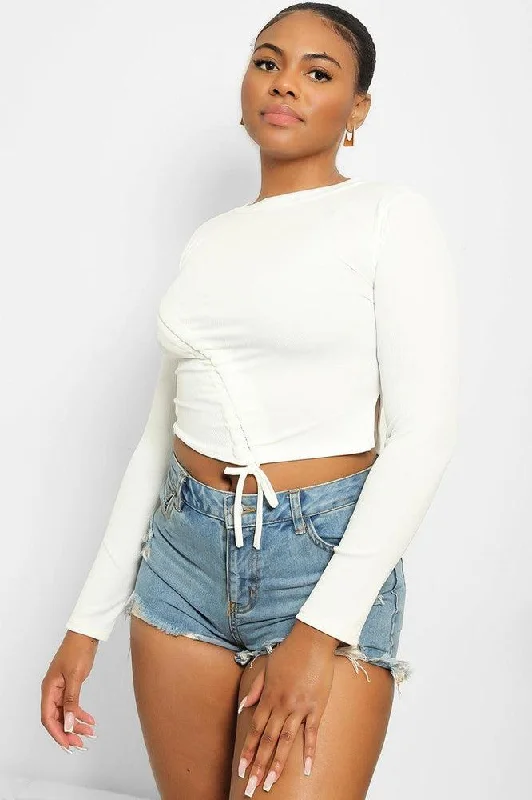 asymmetric-drawstring-cropped-top