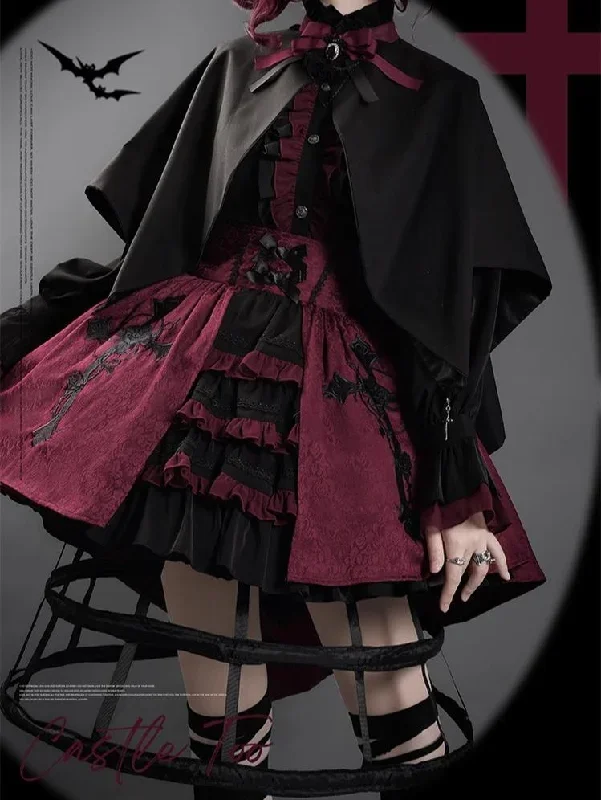 bfmcastletoo-evil-twins-ouji-lolita-vest-shorts-skirt-set