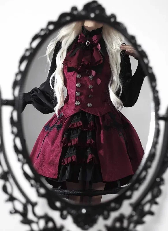 bfmcastletoo-evil-twins-ouji-lolita-vest-shorts-skirt-set