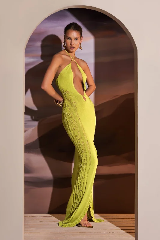 deep-v-neck-knitted-maxi-dress-in-chartreuse