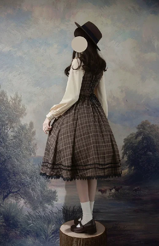 forest-song-grenas-poems-v-neck-plaid-jumper-skirt