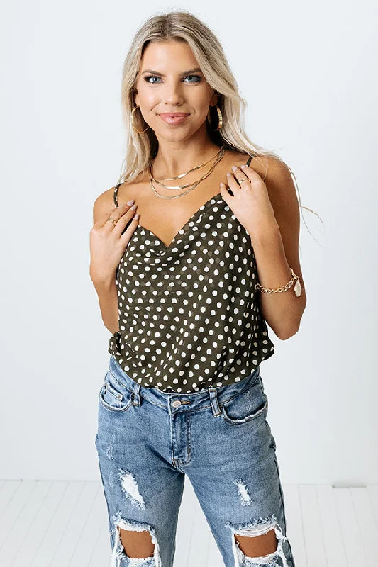 Free To Twirl Polka Dot Bodysuit