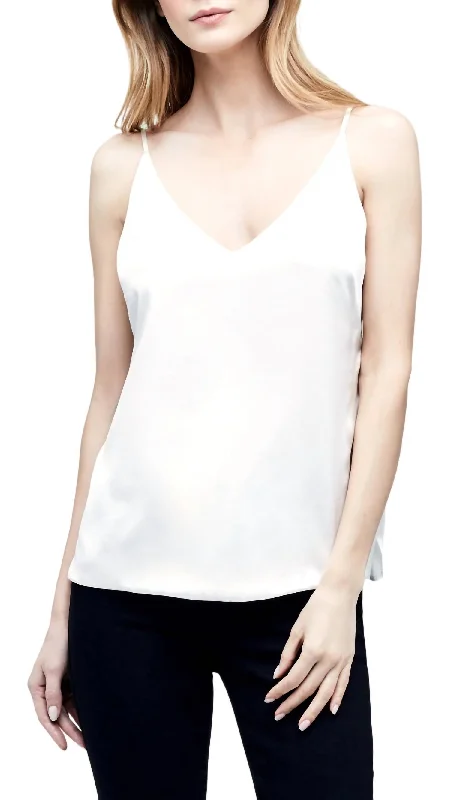 Gabriella Tank In Ivory