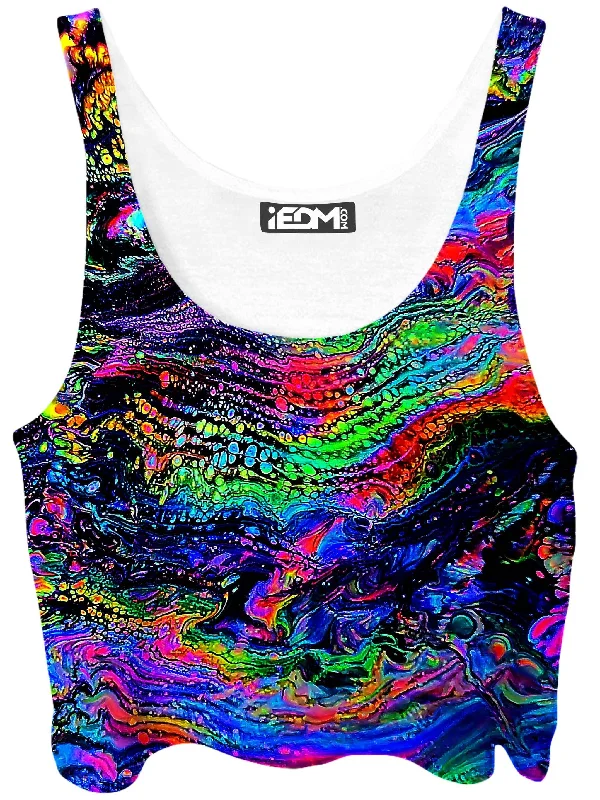 Galactic Drip Crop Top