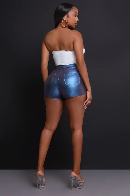 heat-wave-high-waist-metallic-shorts-dark-blue