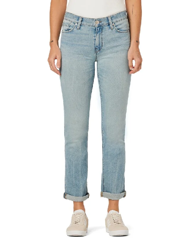 HUDSON Jeans Nico Mid-Rise Straight Ankle Glory Days Jean