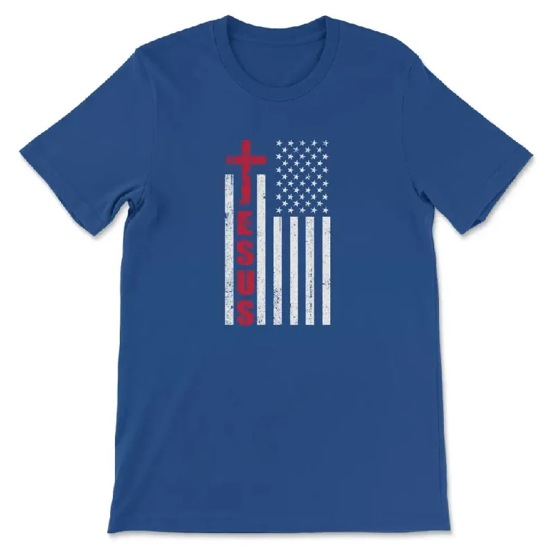 jesus-word-cross-with-american-flag-womens-t-shirt