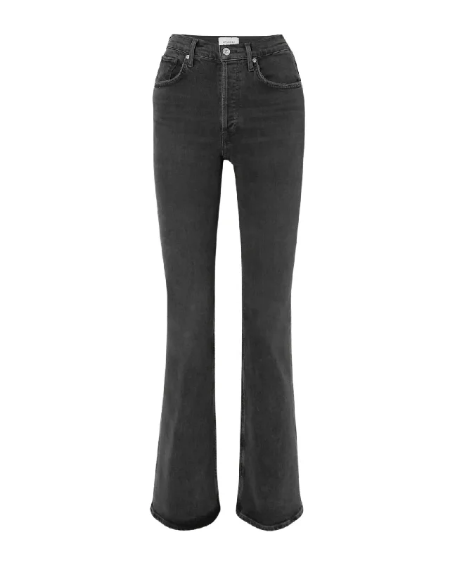 Lilah Highrise Bootcut Denim 30"" In Black