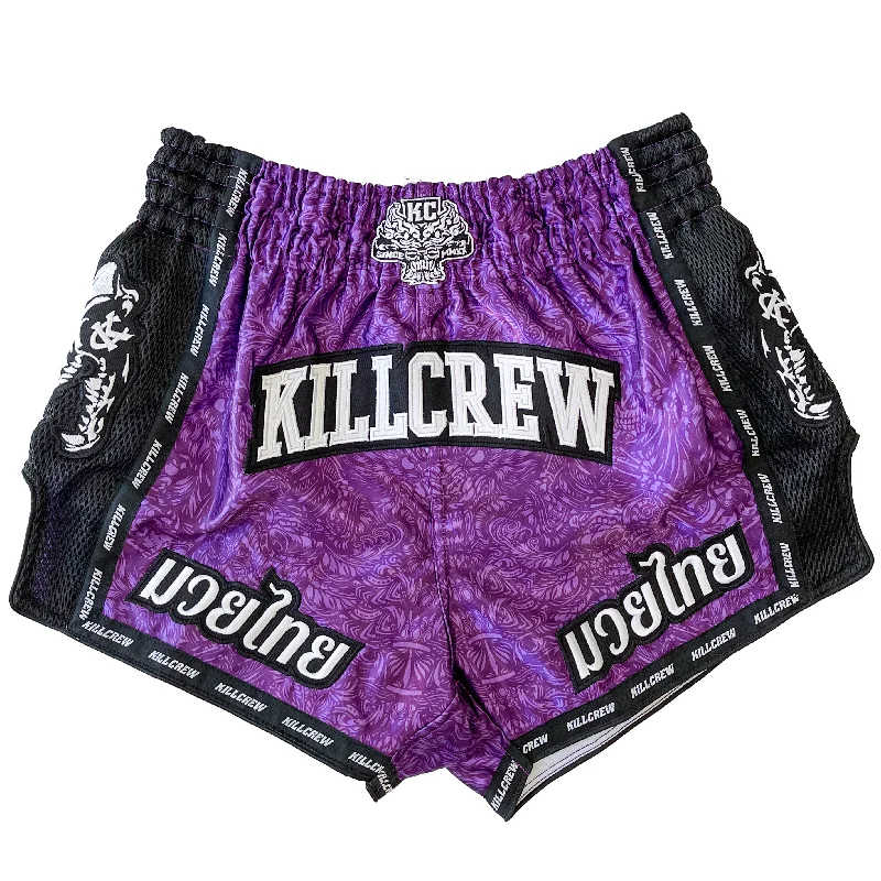 MUAY THAI FIGHT SHORTS -  PURPLE