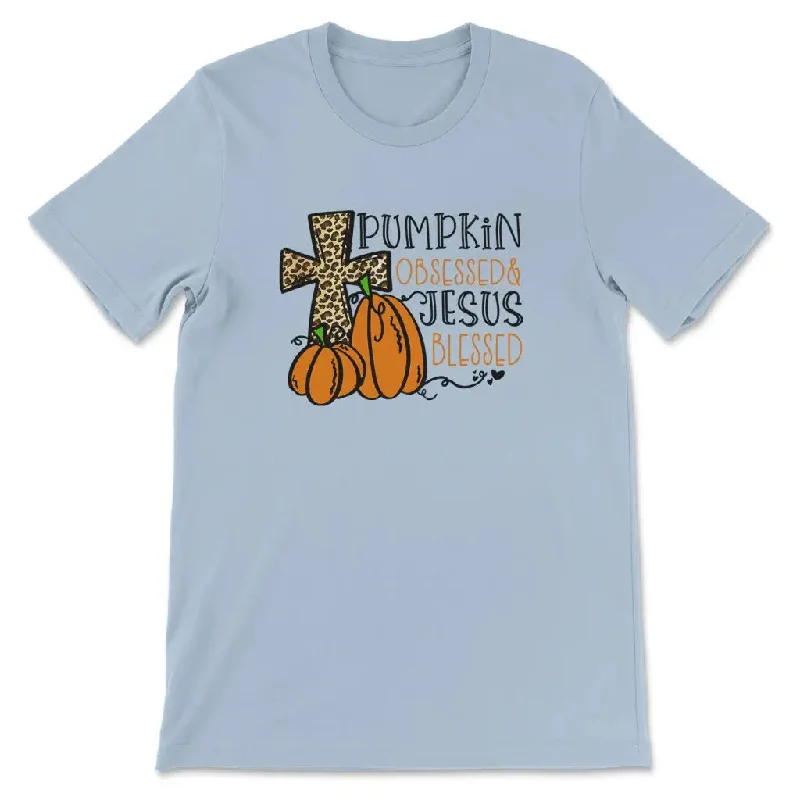 pumpkin-obsessed-jesus-blessed-womens-t-shirt