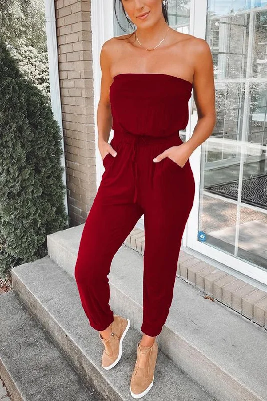 strapless-pocket-cotton-blend-jumpsuit